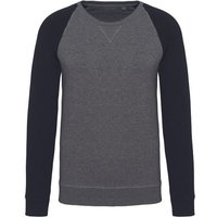 Greenspired Zweifarbiges Raglan Sweatshirt French Terry BIO