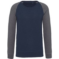 Greenspired Zweifarbiges Raglan Sweatshirt French Terry BIO
