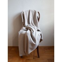 Ecostories Baumwoll-Fleece Wohndecken 150 x 200 cm