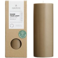 Originalhome Geruchsneutrale Stumpenkerze – vegan & fair.