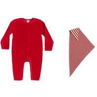 Leela Cotton Overall& Dreiecktücher Set