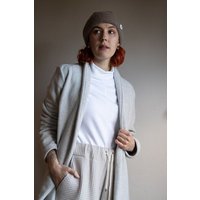 Ecostories Cardigan Kuschelwerk aus 100% Baumwollfleece