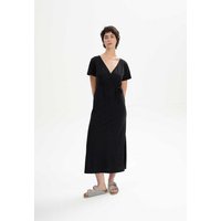 MELA V-Neck Kleid lang Style SHREOSHI