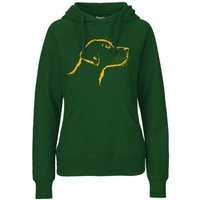 HANDGEDRUCKT "Fellnase" Frauen Hoody Neutral