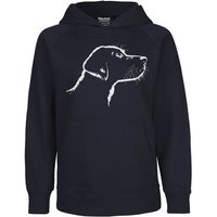 HANDGEDRUCKT "Fellnase" Kinder Hoody Neutral