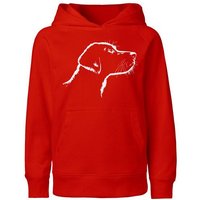 HANDGEDRUCKT "Fellnase" Kinder Hoody Neutral