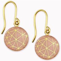 lille mus Porzellan-Ohrhänger GEO Porzellanschmuck