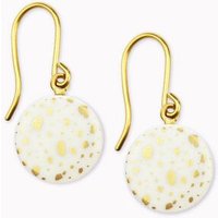 lille mus Porzellan-Ohrhänger TERRAZZO Porzellanschmuck