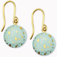 lille mus Porzellan-Ohrhänger TERRAZZO Porzellanschmuck