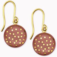 lille mus Porzellan-Ohrhänger KONFETTI Porzellanschmuck
