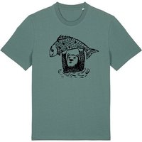 päfjes Björn der Bär & Fido der Fisch - Fair gehandeltes Männer/Unisex T-Shirt