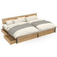 ekomia Familienbett Luna Storage