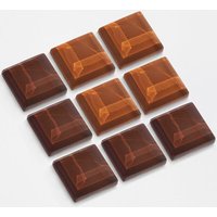 ALEXASCHA Deko Magnete aus Upcycling Glas • Set aus 9 starken Magneten • ideal zum Verschenken