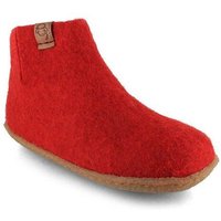 WoolFit Kinder-Hausschuhe Hüttenschuhe aus 100% Wolle