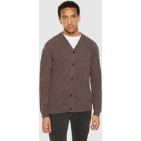 KnowledgeCotton Apparel Herren Strick-Jacke Cardigan reine Bio-Wolle