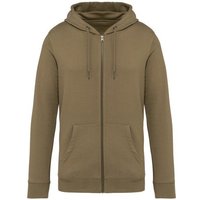 Greenspired Umweltfreundliches Unisex Kapuzensweatshirt mit Zip 350 g/m² XXS - 4 XL