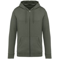 Greenspired Umweltfreundliches Unisex Kapuzensweatshirt mit Zip 350 g/m² XXS - 4 XL