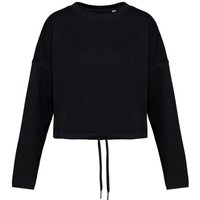Greenspired Umweltfreundliches cropped Oversize Damen Sweatshirt mit Rundhalsausschnitt 280g/m² XS- XL