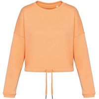 Greenspired Umweltfreundliches cropped Oversize Damen Sweatshirt mit Rundhalsausschnitt 280g/m² XS- XL