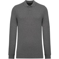 Greenspired Herren Piqué-Polohemd mit langen Ärmeln 180 g/m² XS - 4 XL
