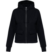 Greenspired Umweltfreundliches Damen-Kapuzensweatshirt aus French Terry mit Reißverschluss 300g/m² XS-XL