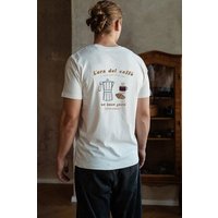 Kultgut Artdesign - Biobaumwollshirt/ Caffé