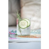 MaBe Trink Glas 250ml - Upcycling aus der Weinflasche - die nachhaltige Geschenkidee - 1 Stk