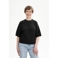 MELA Strukturiertes Strick T-Shirt Style AROHI