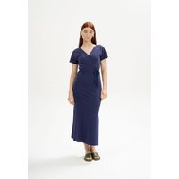 MELA V-Neck Kleid lang Style SHREOSHI