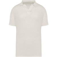 Greenspired Herren Polohemd aus reinem Leinen S-3XL