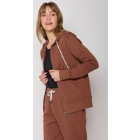 GREENBOMB Basic Vivid - Gemütliche Zipjacke aus Bio-Baumwolle / GOTS / Fair & Vegan
