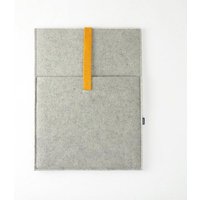 matilda k. manufaktur Minimalistische Laptophülle aus Wollfilz 'max' mit Einsteckfach | für MacBook |Air| Pro 13|14|15|16 Zoll