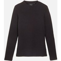 Damen Rib Longsleeve aus Leinen und LENZING ECOVERO Viskose Mix - STELLA - recolution
