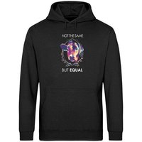 Team Vegan Not the same but equal - Unisex Organic Hoodie