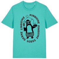 päfjes Pinguin Pinguine essen gerne Linguine - Fair Wear Unisex T-Shirt
