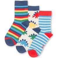 Kite Clothing Bunte Socken 3er-Pack aus Bio-Baumwolle