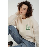 Kultgut Artdesign Boxy-Style Sweatpullover / More Humanity.
