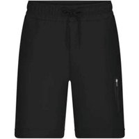 Daiber Herren Kurze Hose Sporthose Joggingshose Seitentaschen mit Reißverschluss