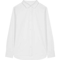 YTWOO Damen-Oxford-Hemd aus Bio-Baumwolle