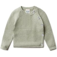 Puri Organic Baby Kimono Volumenkrausstrick Baumwolle (Bio) Leinen
