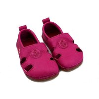 Pololo Barfußschuh "Sommer" aus pflanzlich gegerbtem Leder mit Gummisohle, Größen 20-34