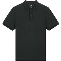 YTWOO Nachhaltiges Unisex-Poloshirt im Vintage-Look – Mid-Light