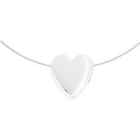 pakilia Kettenanhänger "Corazón cartoneado" inkl. Silberkette 45 cm – fair gehandelt & handgefertigt in Mexiko