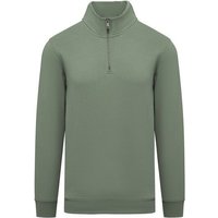 Greenspired Umweltfreundliches Sweatshirt mit Zip und Stehkragen 300g/m² XS-3XL
