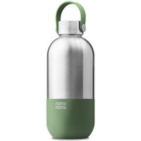noma noma Edelstahl Trinkflasche Kohlensäure geeignet - Thermosflasche 500ml, 750ml, 1l