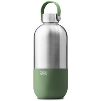 noma noma Edelstahl Trinkflasche Kohlensäure geeignet - Thermosflasche 500ml, 750ml, 1l