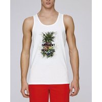 Human Family Herren Statement Tanktop aus Bio-Baumwolle "Different is Beautiful"