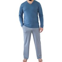 Leela Cotton Herren Homewear Hose Schlafhose 2 Farben Bio-Baumwolle Pyjamahose