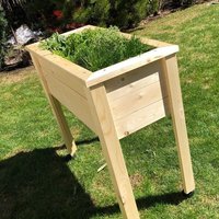 4betterdays Kräuterhochbeet aus Gebirgsfichte inkl. wasserdichte Wanne 4betterdays Kräuterhochbeet aus Gebirgsfichte inkl. wasserdichte Wanne