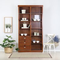 Tand estantería de madera color teca 30 % de descuento Tand estantería de madera color teca 30 % de descuento